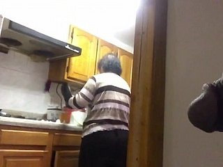 Chinese Granny Morning Tittle