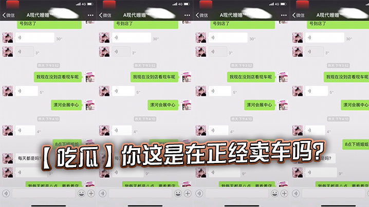 吃瓜你这是在正经卖车吗.