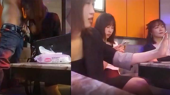 换妻极品.KTV激情不眠夜三男三女唱歌玩成人游戏一人一个沙发上骑乘后入